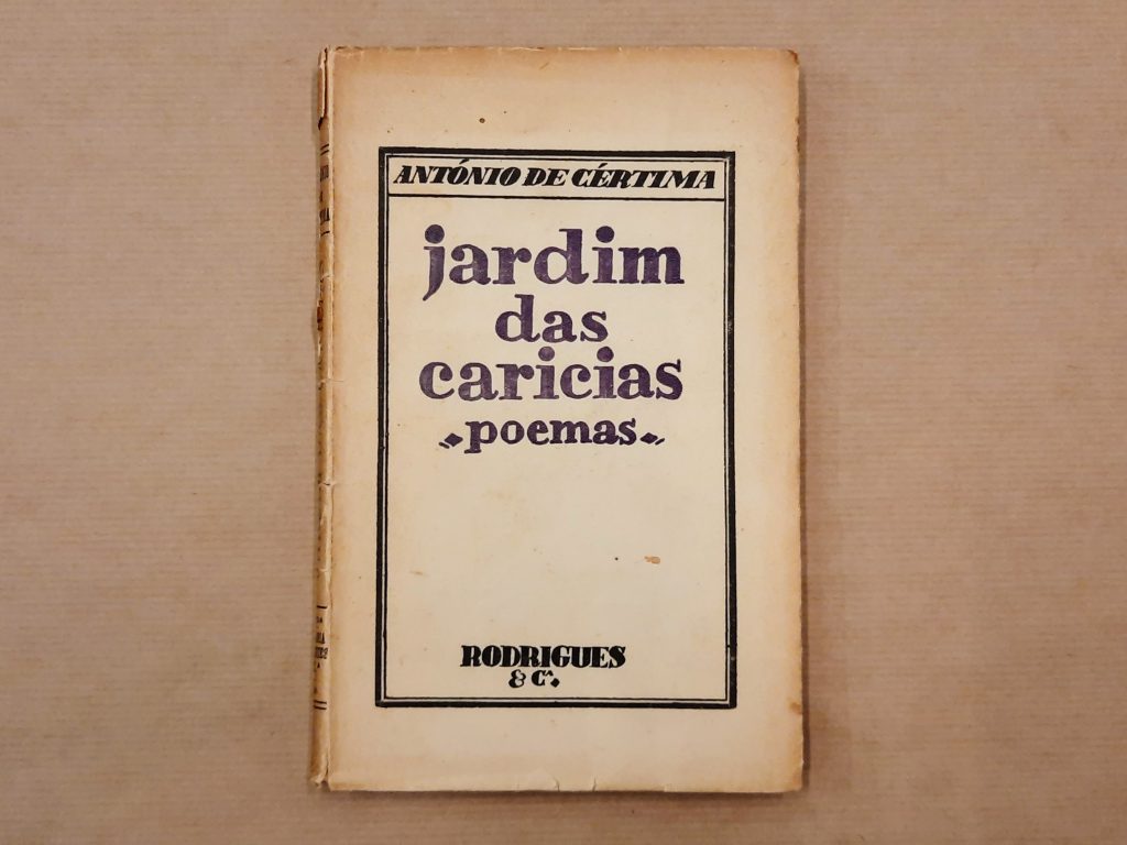 Jardim das carícias | António de Cértimo