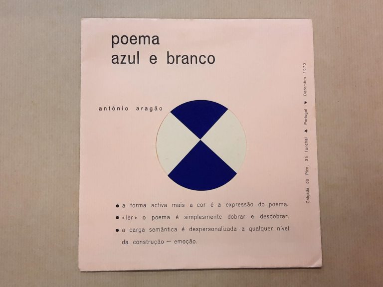 POEMA AZUL E BRANCO | António Aragão