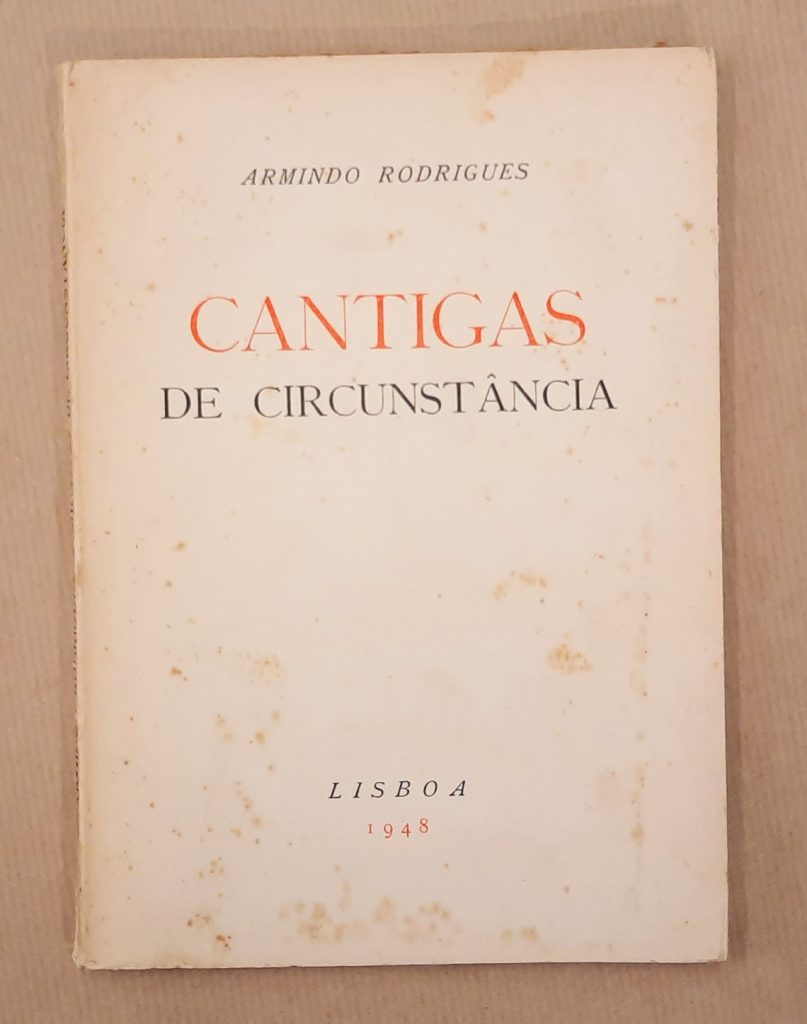 CANTIGAS DE CIRCUNSTÂNCIA | Armindo Rodrigues