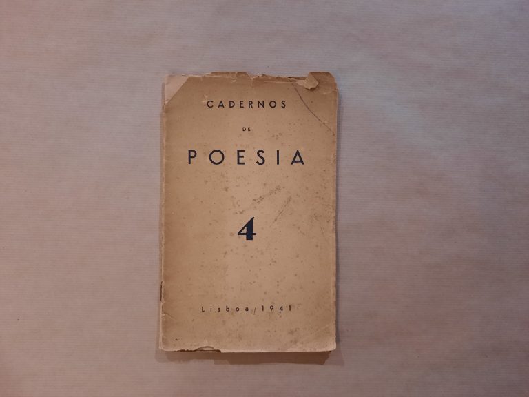 CADERNOS DE POESIA 4 – ano 1941