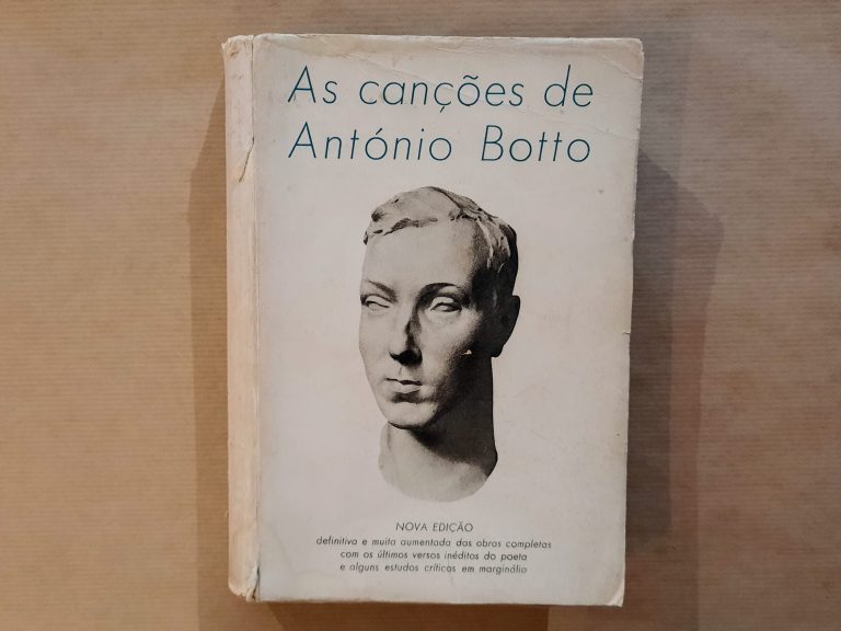 AS CANÇÕES DE ANTÓNIO BOTTO | António Botto