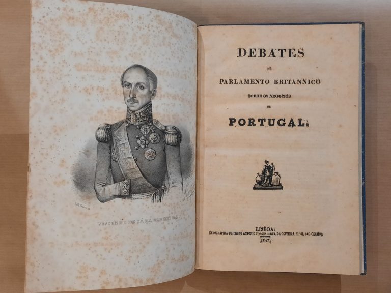 DEBATES DO PARLAMENTO BRITÂNICO SOBRE OS NEGÓCIOS DE PORTUGAL