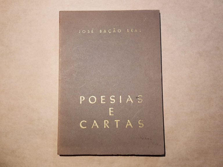POESIAS E CARTAS | José Bação Leal