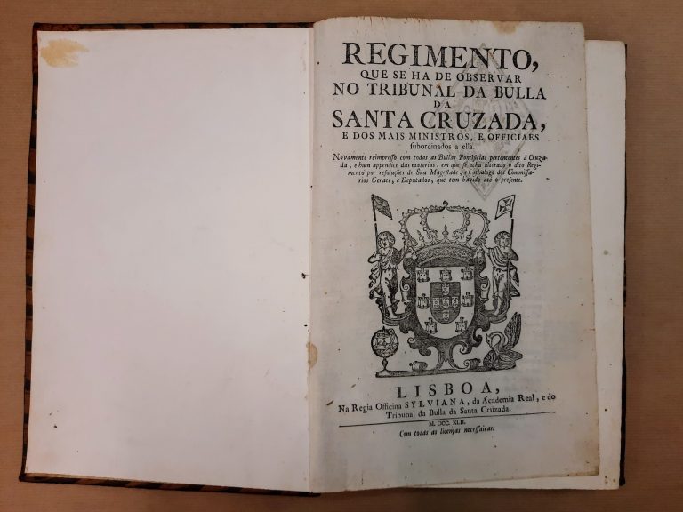 REGIMENTO, QUE SE HA DE OBSERVAR NO TRIBUNAL DA BULLA DA SANTA CRUZADA