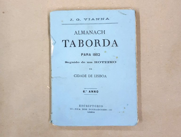 ALMANACH TABORDA PARA 1882