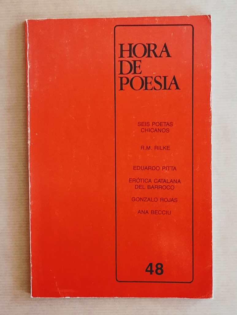 Hora de Poesia - revista bimestral, 48, 1986