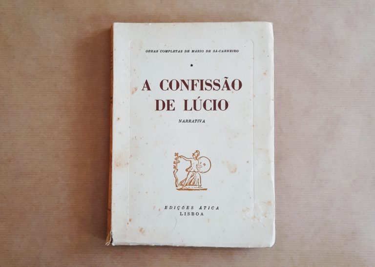 A CONFISSÃO DE LÚCIO | Mário de Sá-Carneiro