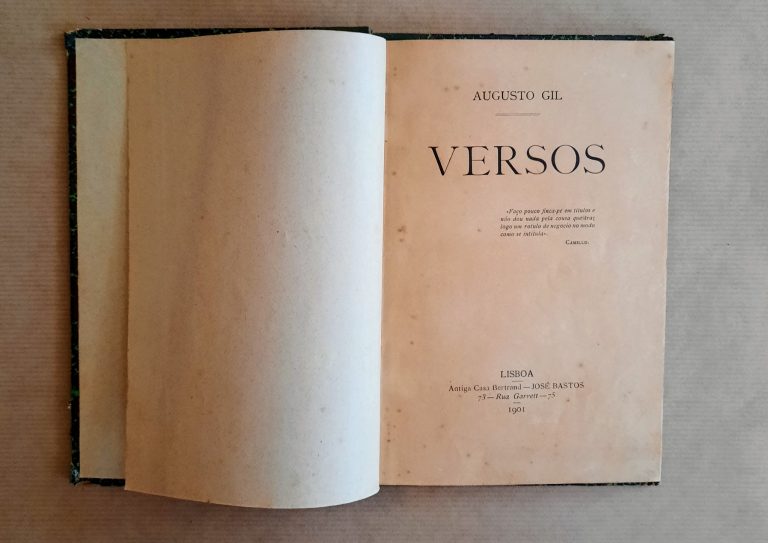 VERSOS | Augusto Gil