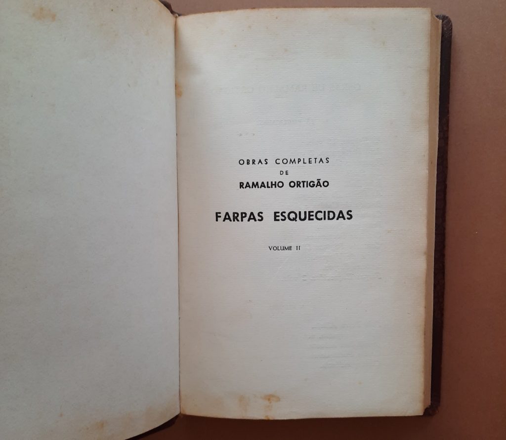 Farpas Esquecidas, vol.2 - Ramalho Ortigão - Livraria Galileu