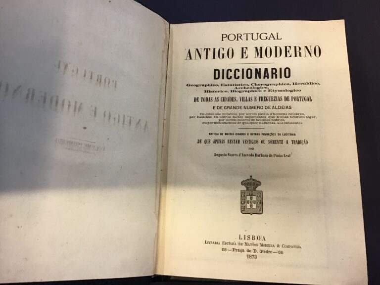 PORTUGAL ANTIGO E MODERNO | Pinho Leal